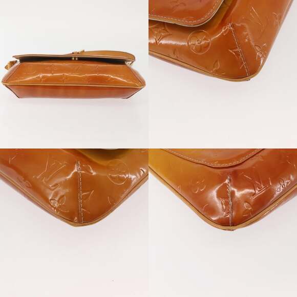 LOUIS VUITTON Monogram Vernis Thompson Street Bag Beige M91301 - Picture 10 of 13